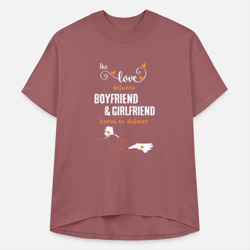 Love Between BF And GF Alaska To North Carolina