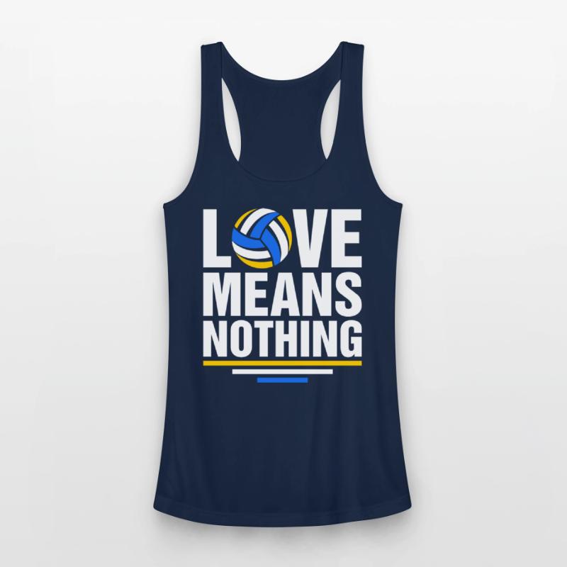 Love Means Nothing Volley Ball Tshirt