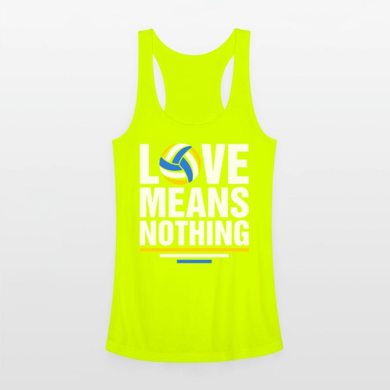 Love Means Nothing Volley Ball Tshirt