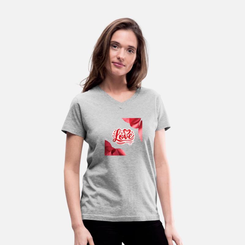 Love Valentine's Day - Romantic Hearts Design"