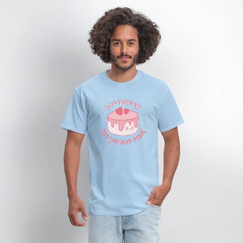 Love yourself like you love cake - Self Love Shirt