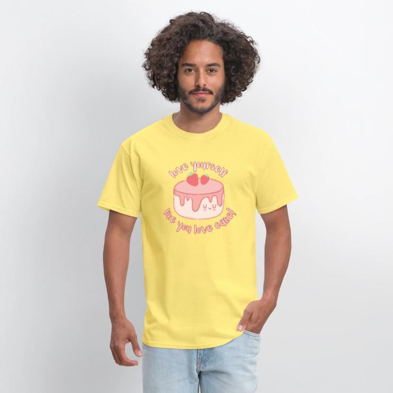 Love yourself like you love cake - Self Love Shirt
