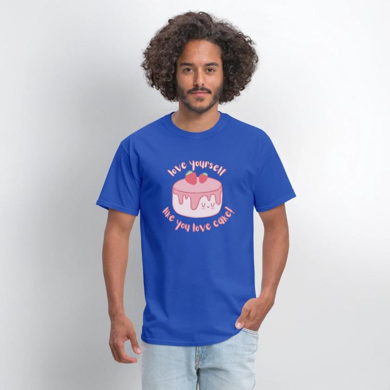 Love yourself like you love cake - Self Love Shirt