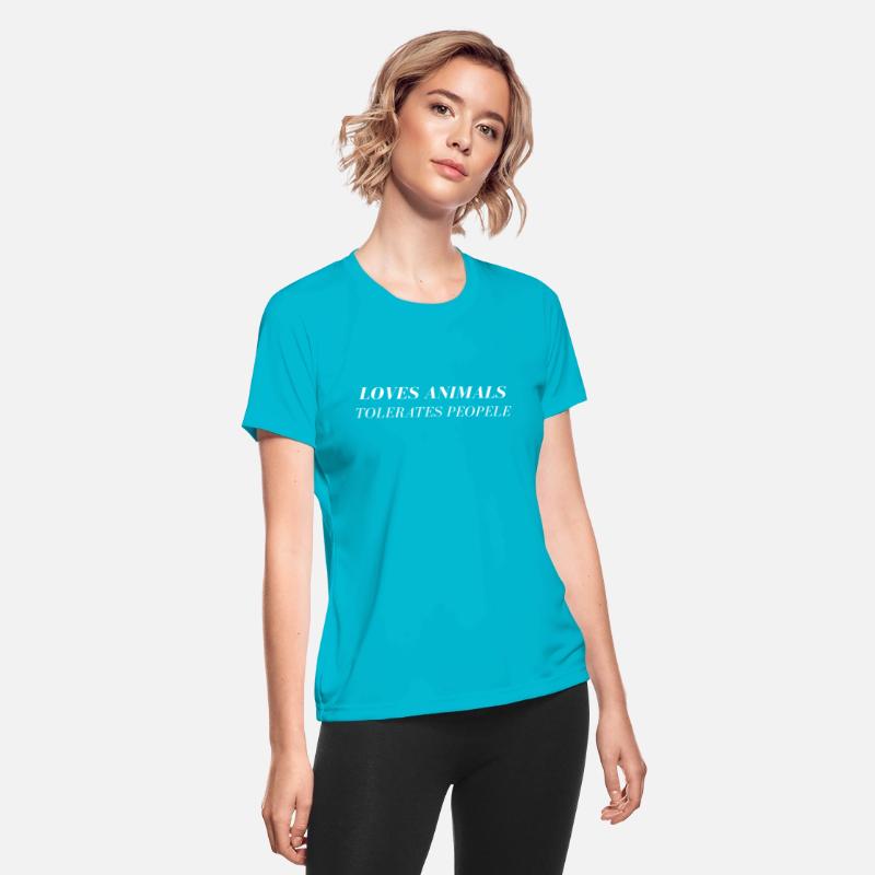 loves animals tolerates people