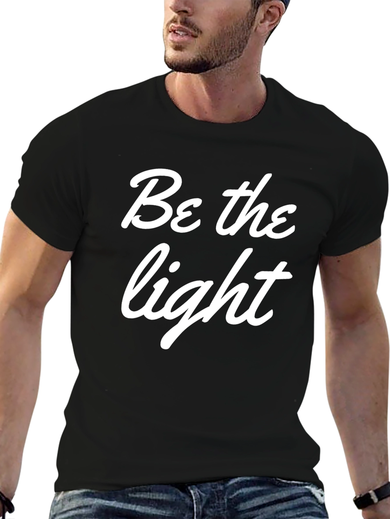 Be The Light Graphic Tee - Stylish Comfort