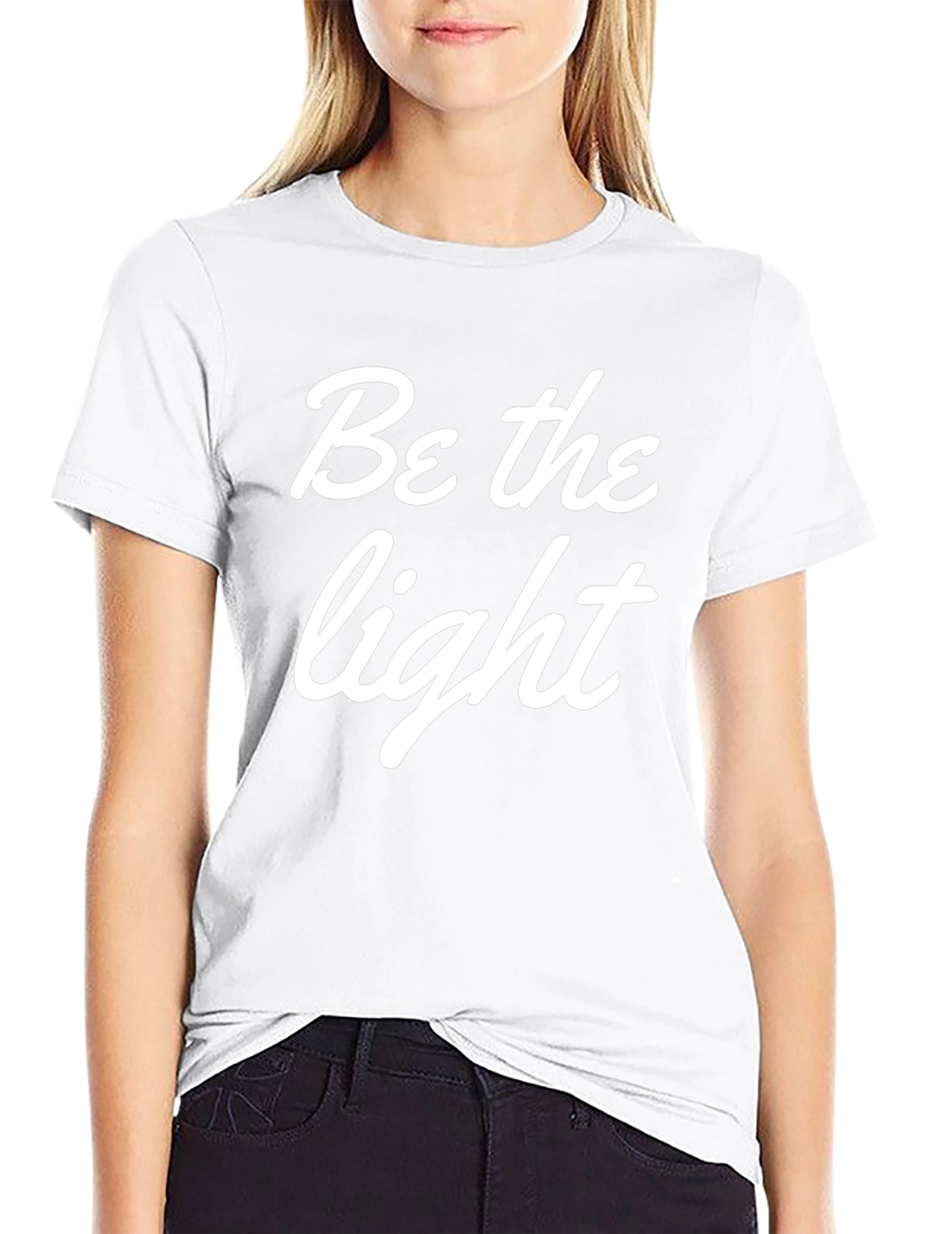 Be The Light Graphic Tee - Stylish Comfort