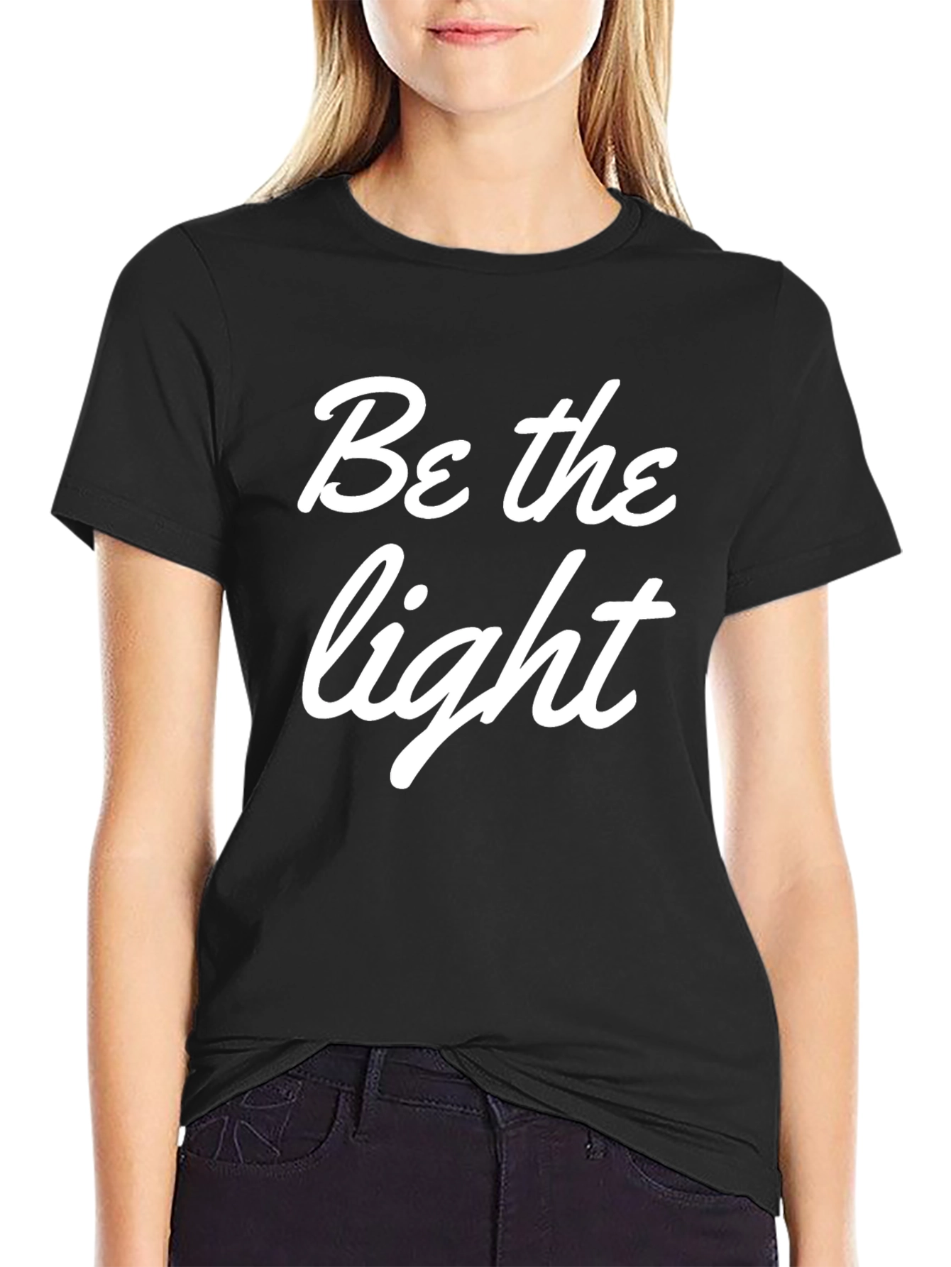 Be The Light Graphic Tee - Stylish Comfort