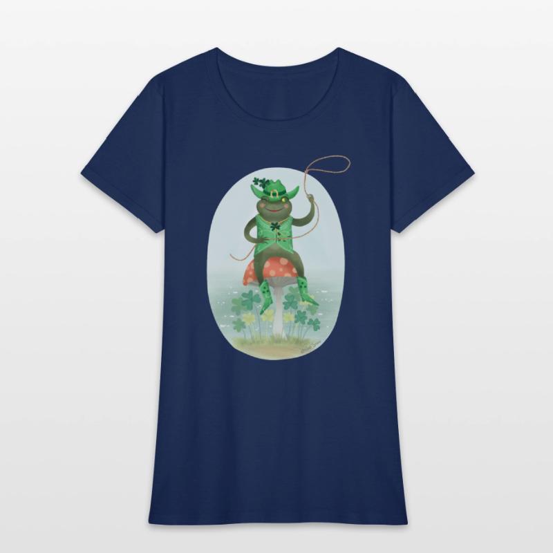 Lucky Cowboy Frog on Mushroom