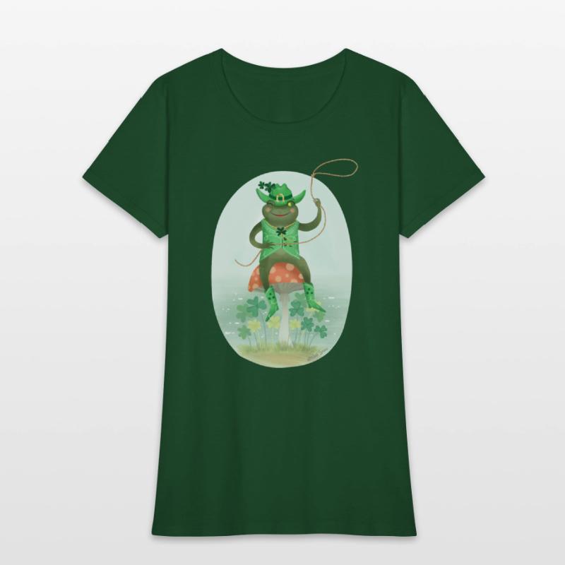 Lucky Cowboy Frog on Mushroom