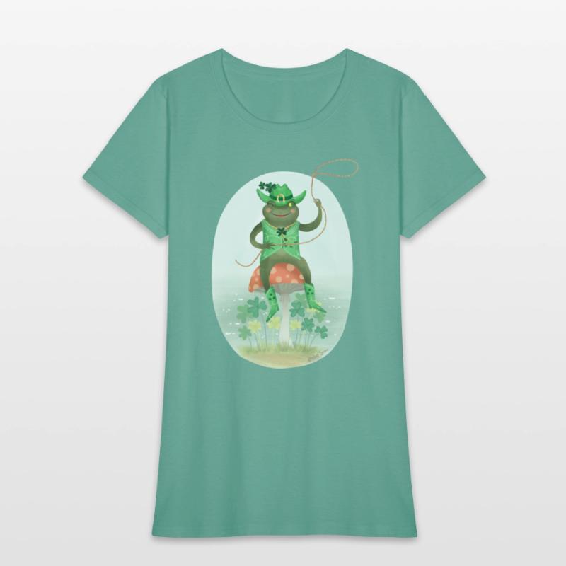 Lucky Cowboy Frog on Mushroom