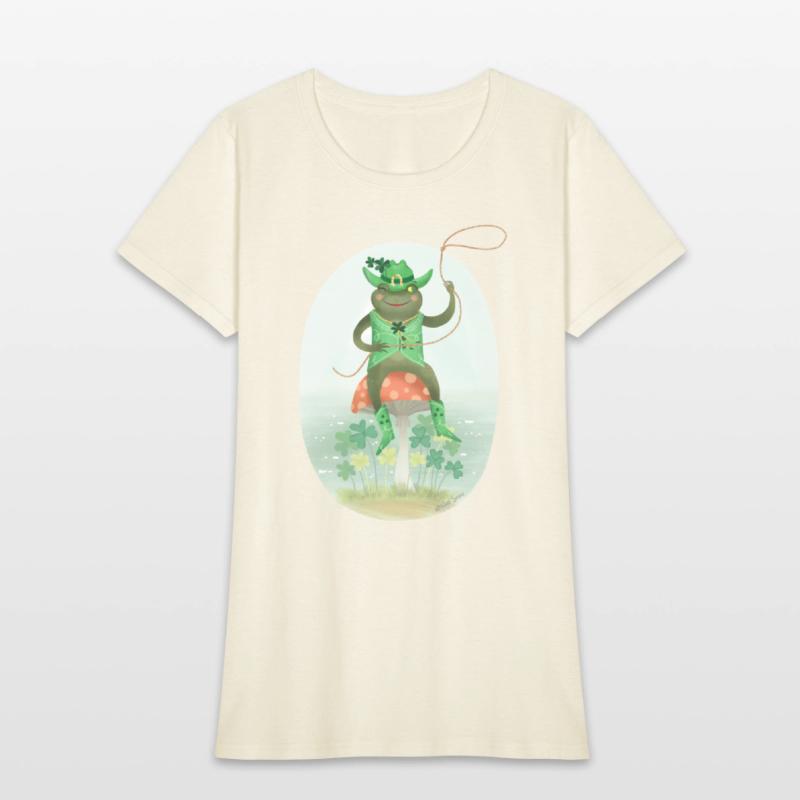 Lucky Cowboy Frog on Mushroom