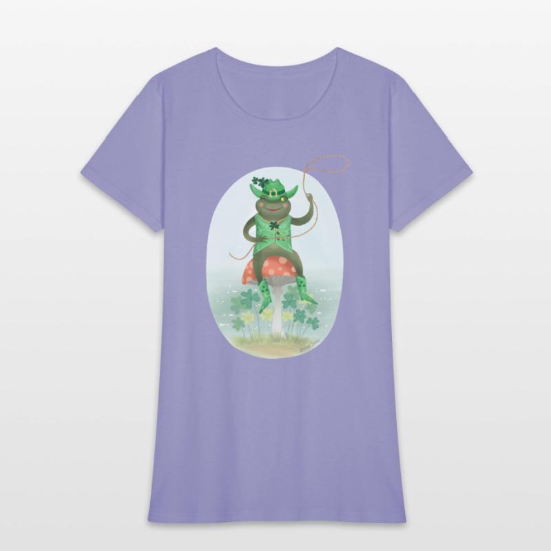Lucky Cowboy Frog on Mushroom