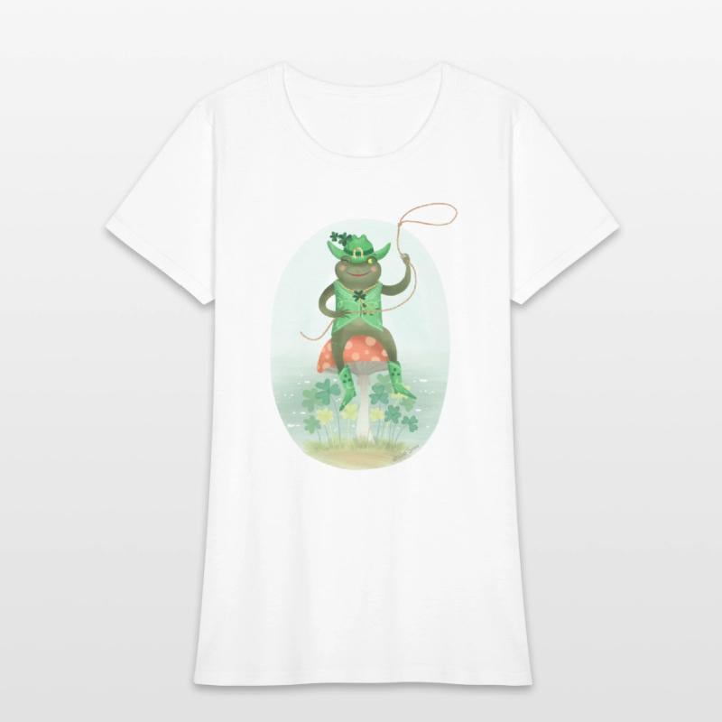 Lucky Cowboy Frog on Mushroom