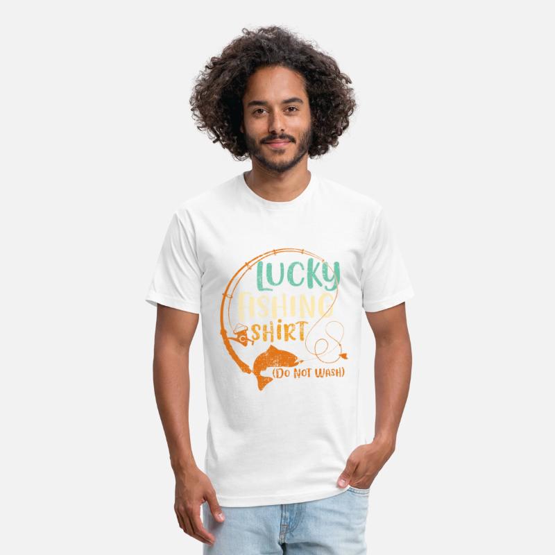 Lucky Fishing Shirt Do Not Wash Funny Fisherman