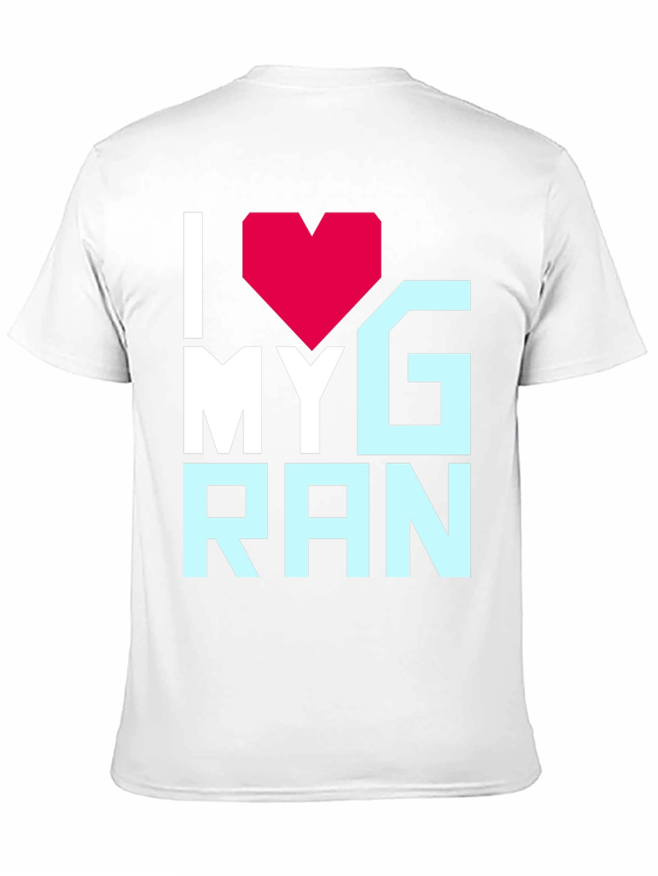 I Heart My Gran T-Shirt - Black Graphic Tee