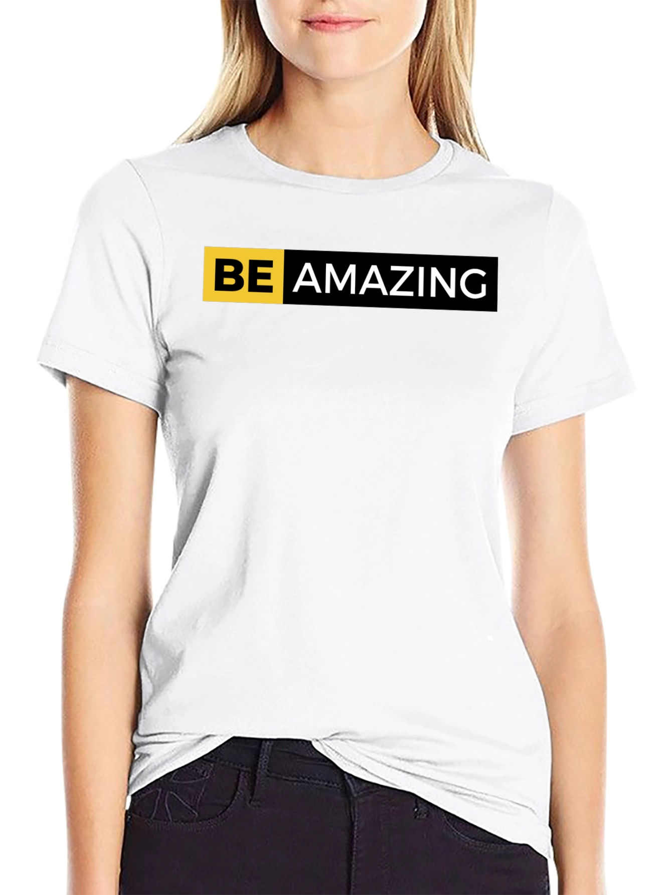 Be Amazing T-Shirt - Modern Graphic Tee