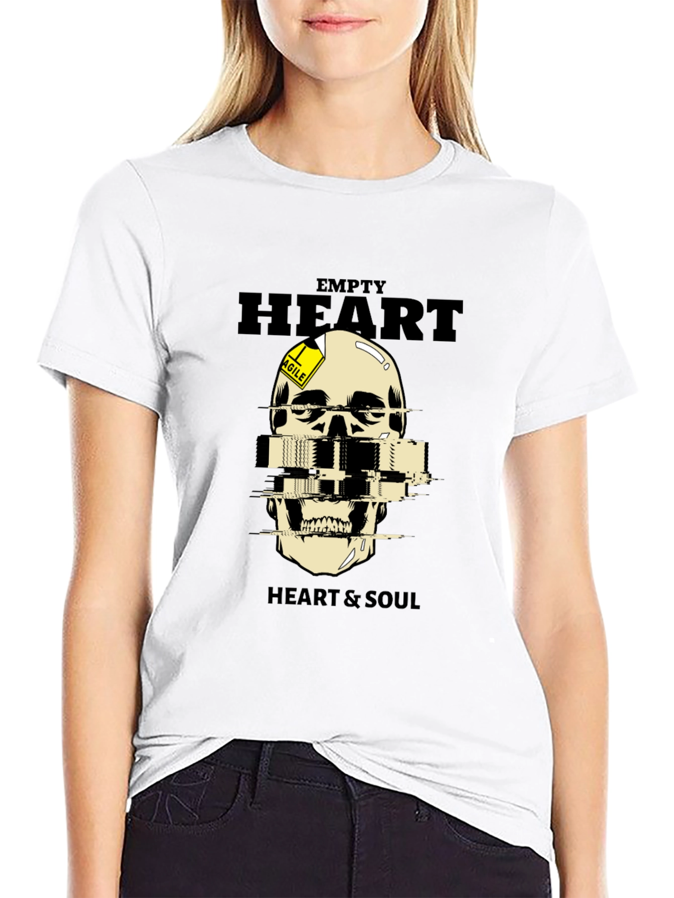 Empty Heart & Soul Graphic T-Shirt