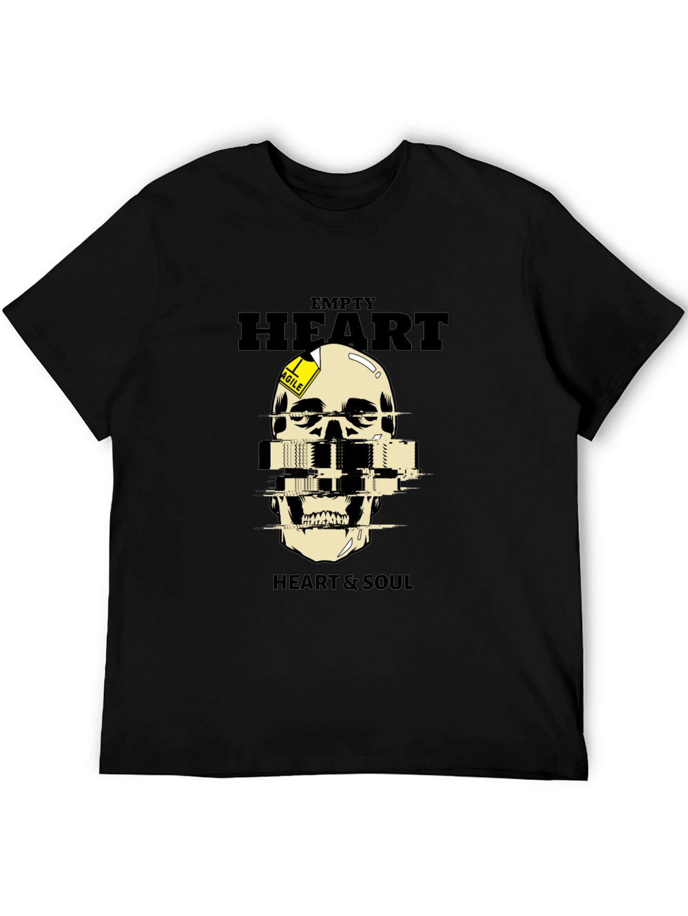 Empty Heart & Soul Graphic T-Shirt