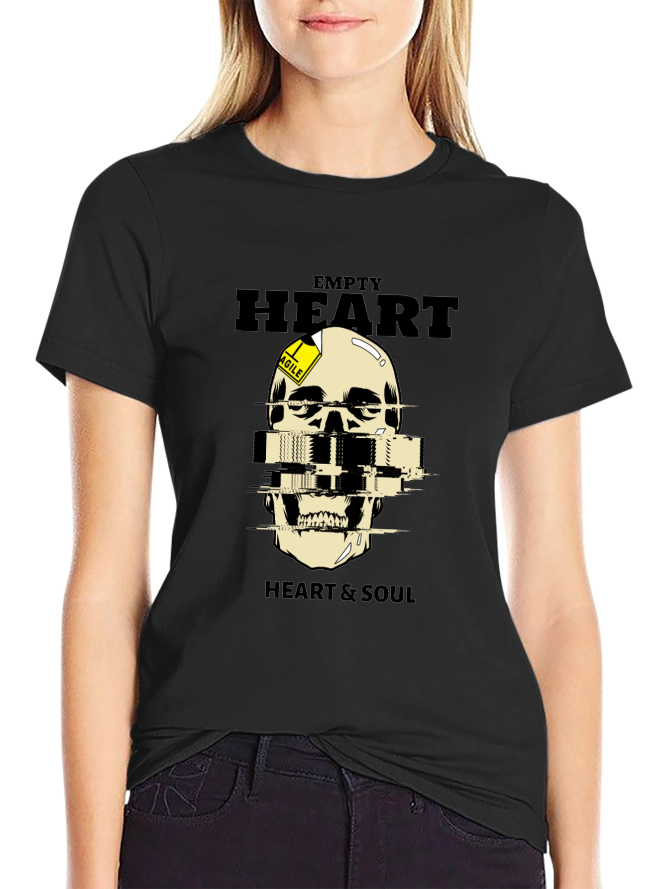 Empty Heart & Soul Graphic T-Shirt