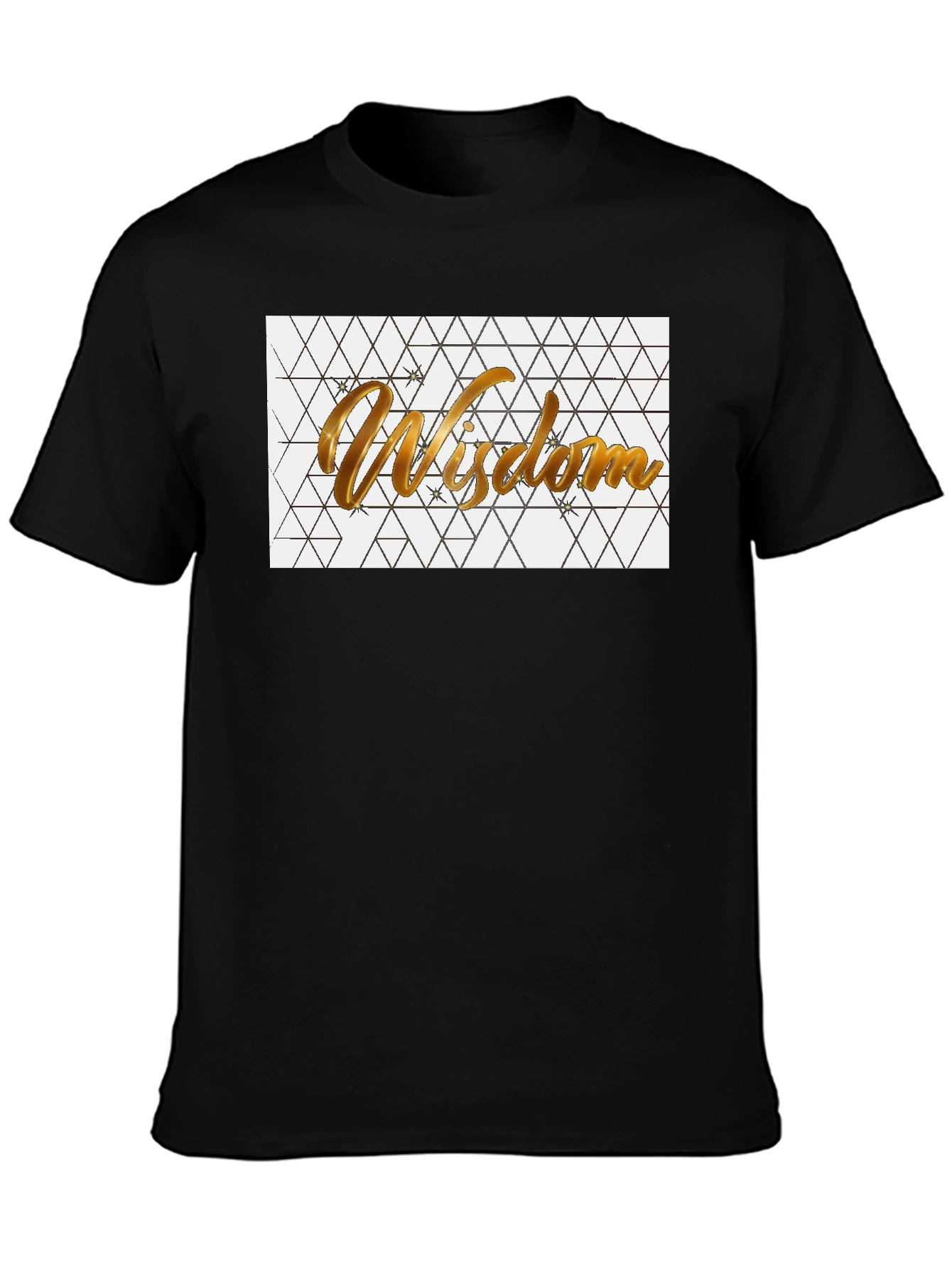 Wisdom Graphic Tee - Black