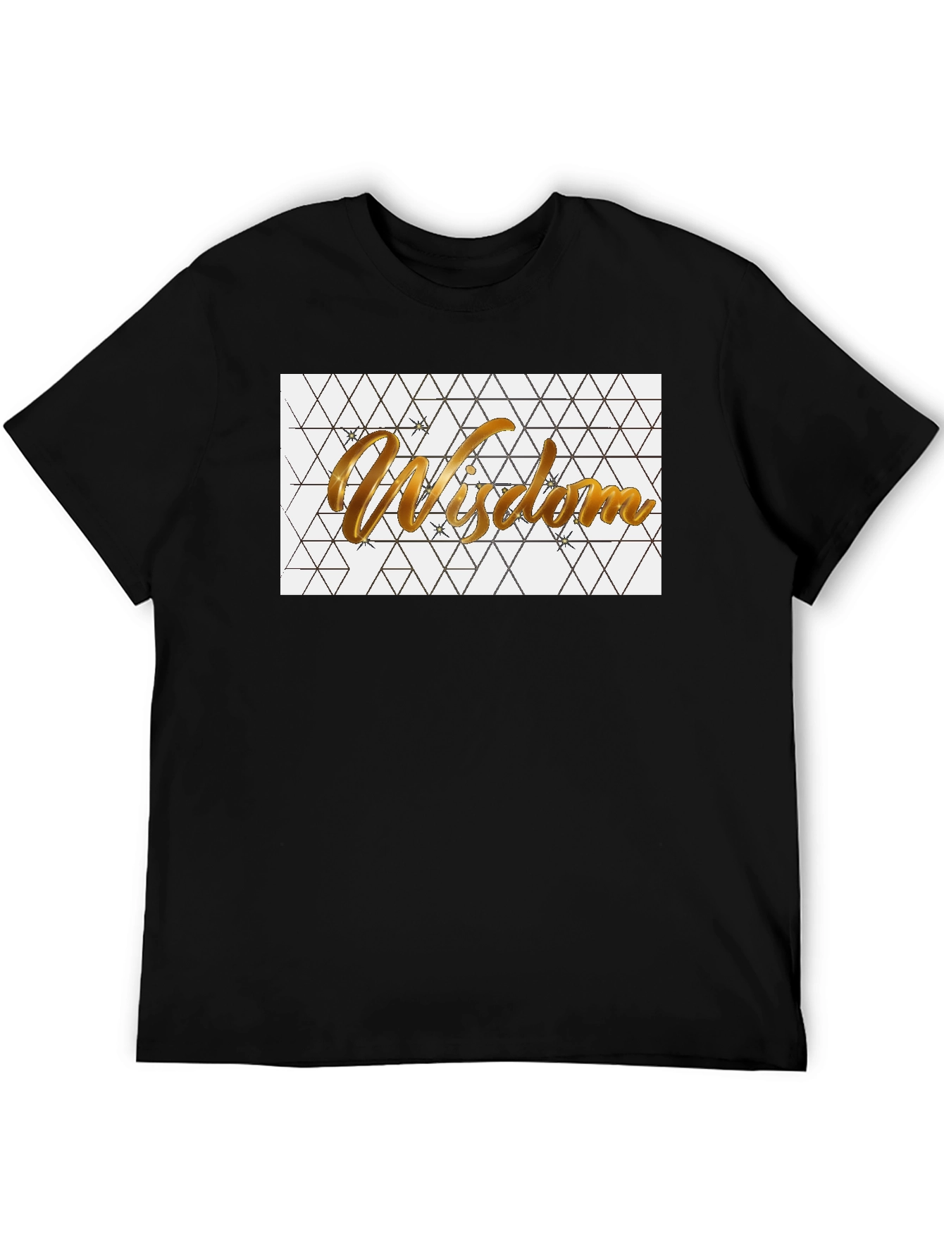 Wisdom Graphic Tee - Black