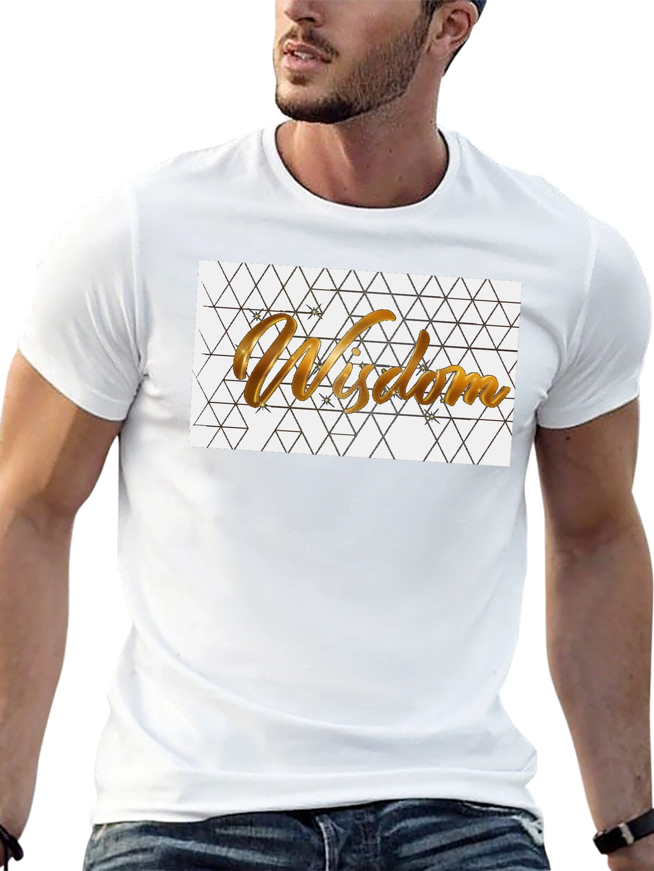 Wisdom Graphic Tee - Black