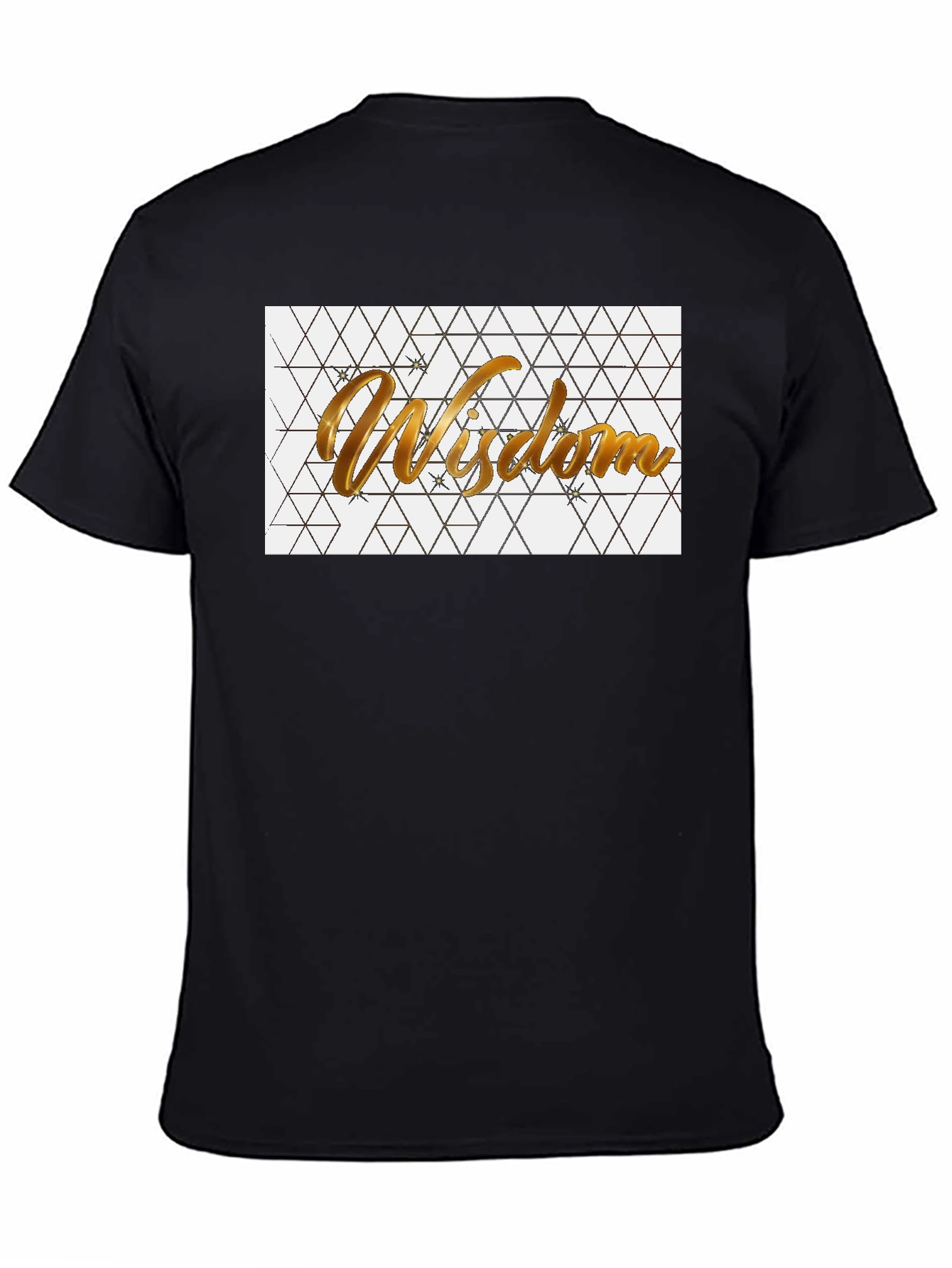 Wisdom Graphic Tee - Black