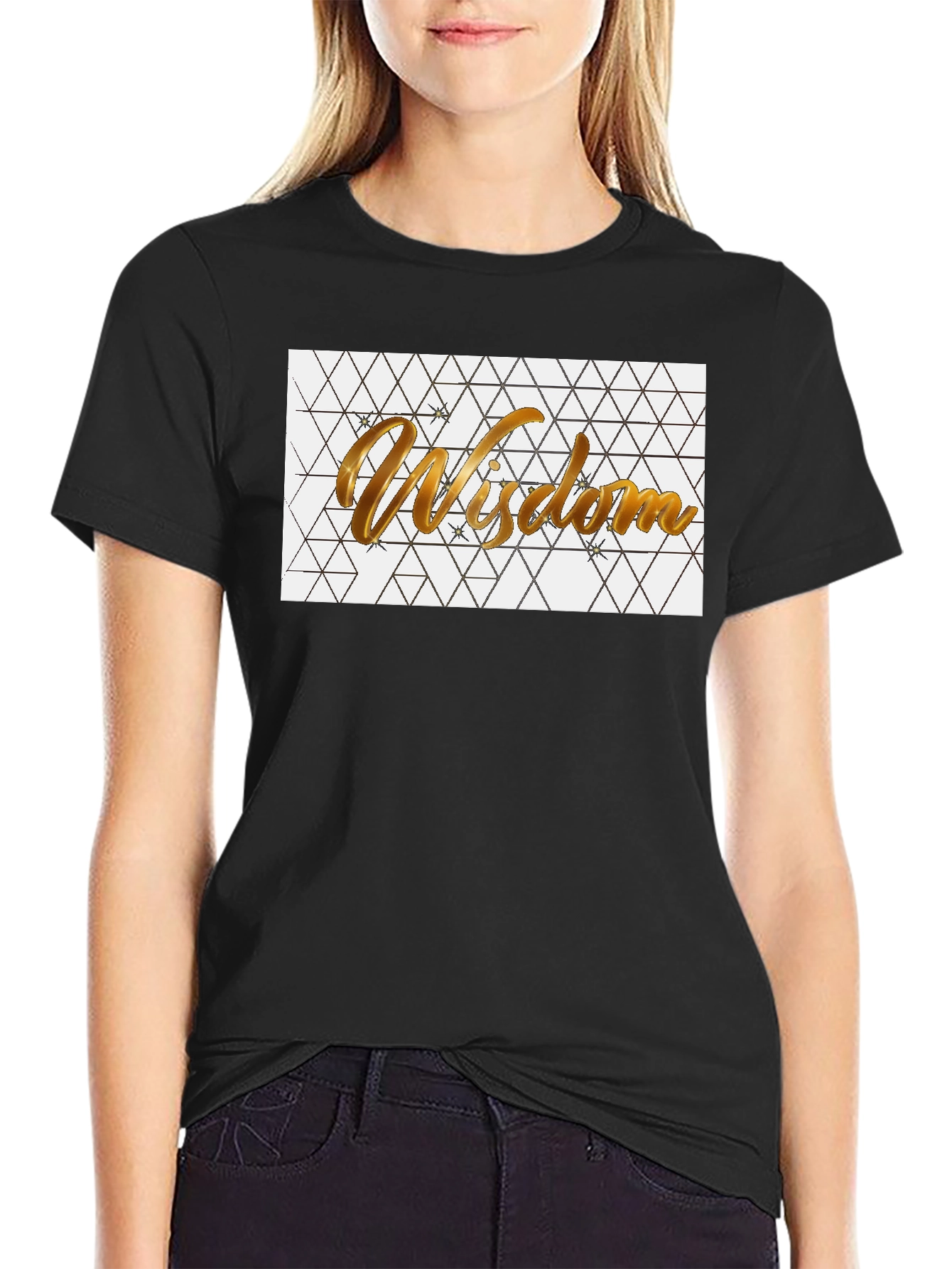 Wisdom Graphic Tee - Black