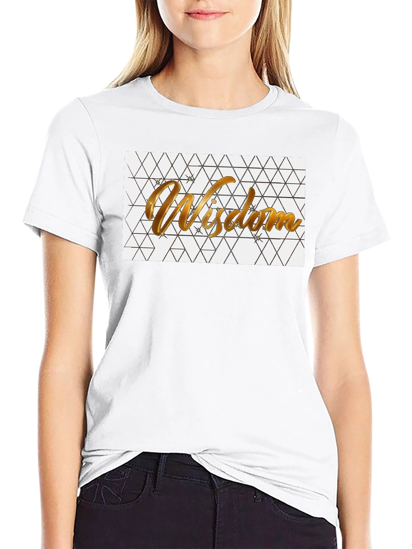 Wisdom Graphic Tee - Black