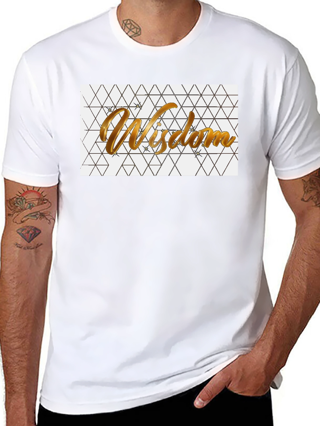 Wisdom Graphic Tee - Black