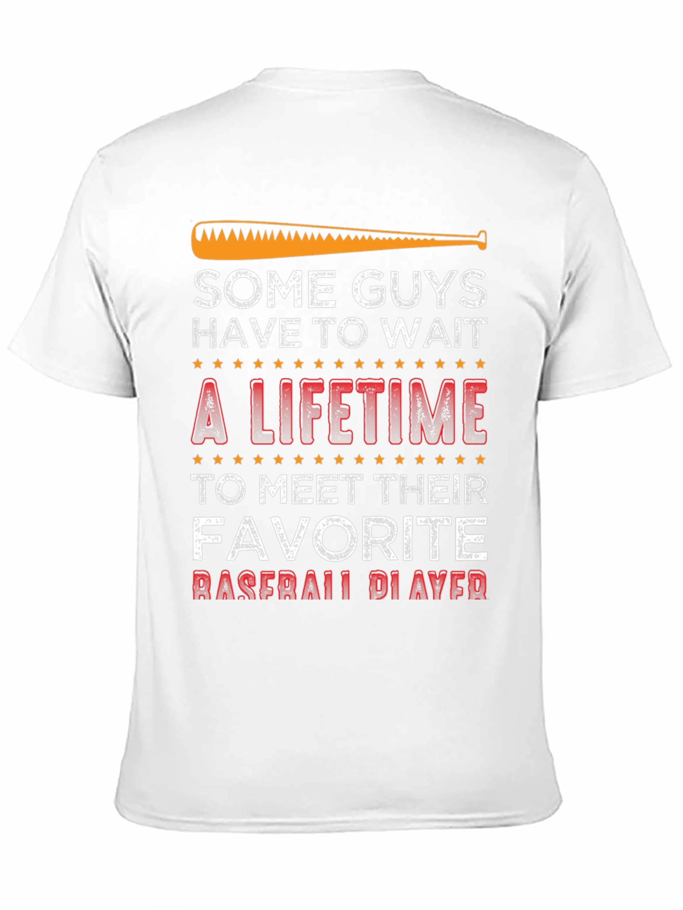 Baseball Fan T-Shirt - Some Guys Have to Wait