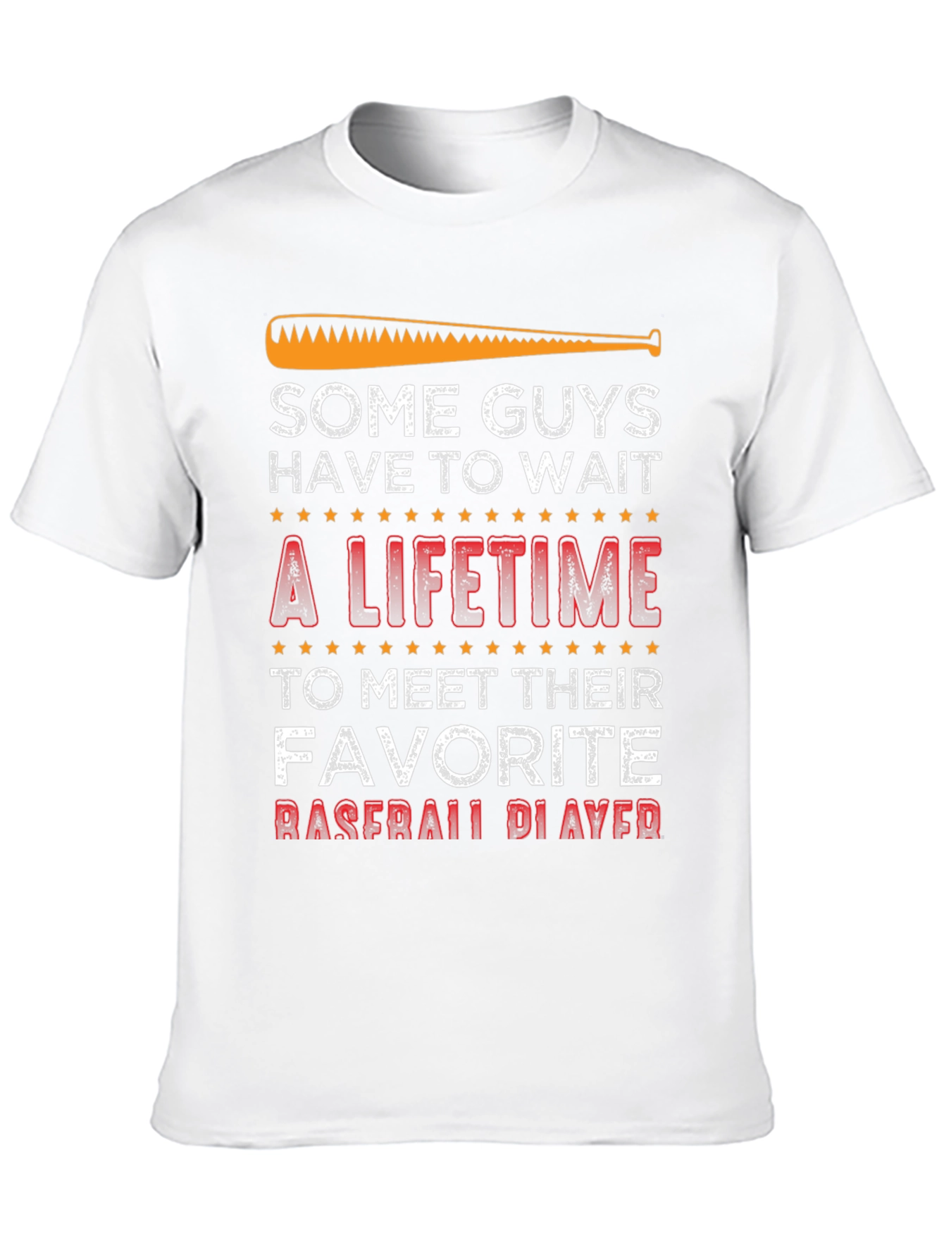 Baseball Fan T-Shirt - Some Guys Have to Wait
