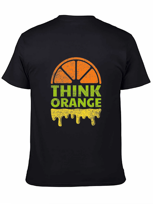Think Orange Graphic Tee - Unisex