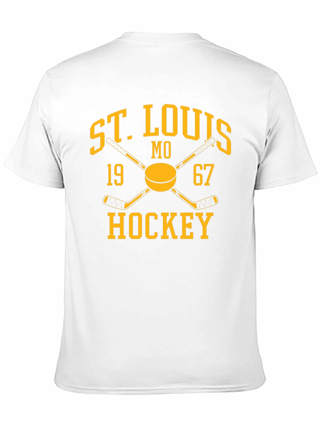 St. Louis Hockey 1967 Black Graphic T-Shirt