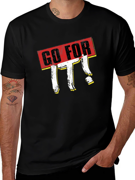 Go For It! Graphic Tee - Black