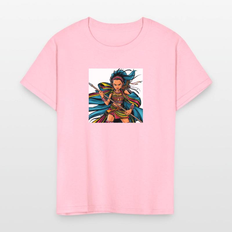 Maasai anime warrior girl