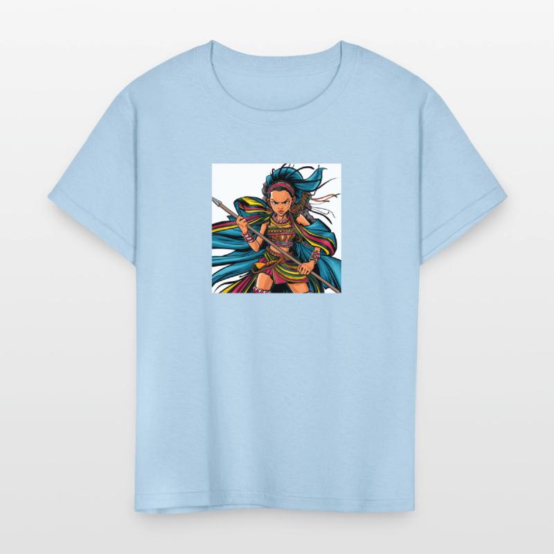 Maasai anime warrior girl