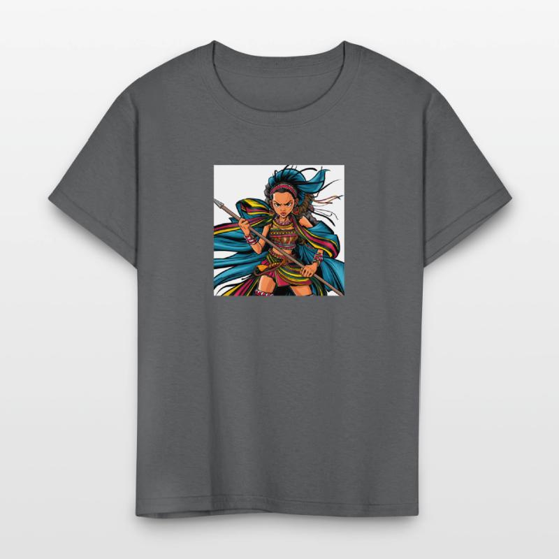 Maasai anime warrior girl
