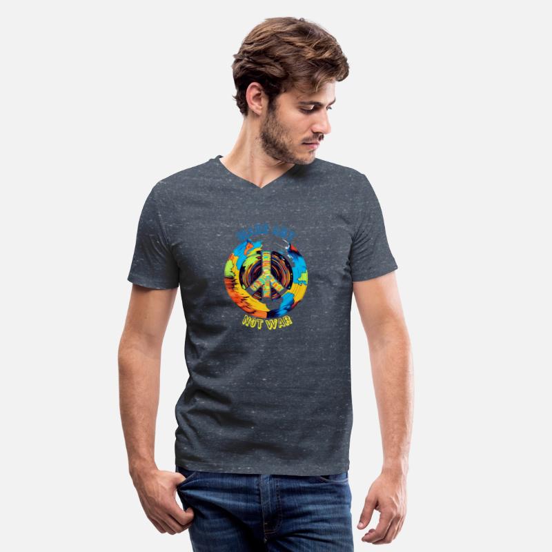 Make Art Not War | Art Lovers & Hippie Peace Sign