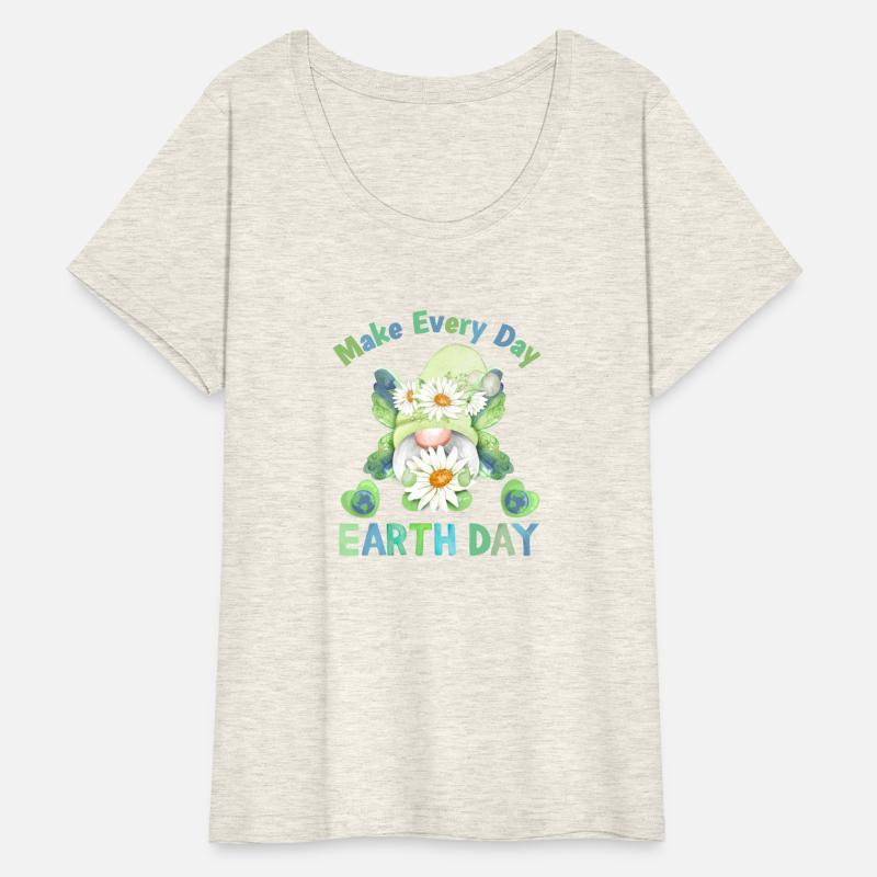 Make Every Day Earth Day - Green cute Gnome