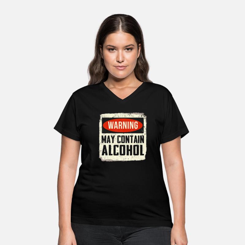 May Contain Alcohol Funny Alcohol Drinking Party