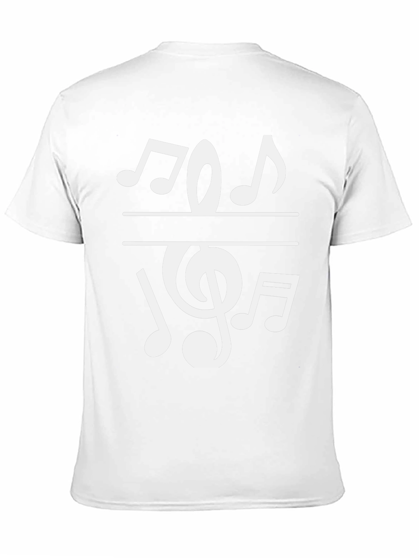 Musical Notes Graphic T-Shirt