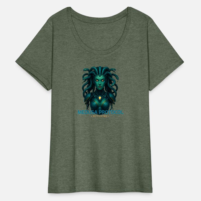 Medusa Shirt | Cyberpunk Edition | Trendy Monster