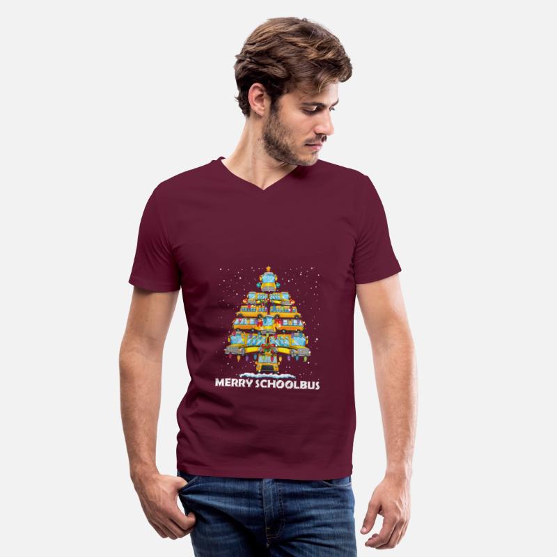 Merry Schoolbus Funny School Bus Driver Christmas