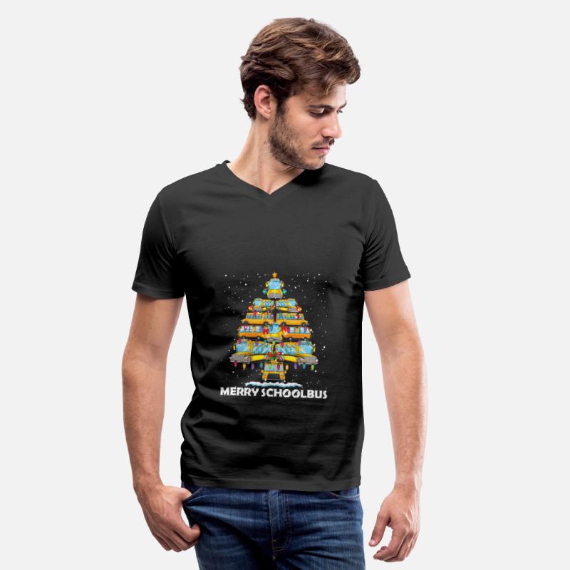 Merry Schoolbus Funny School Bus Driver Christmas