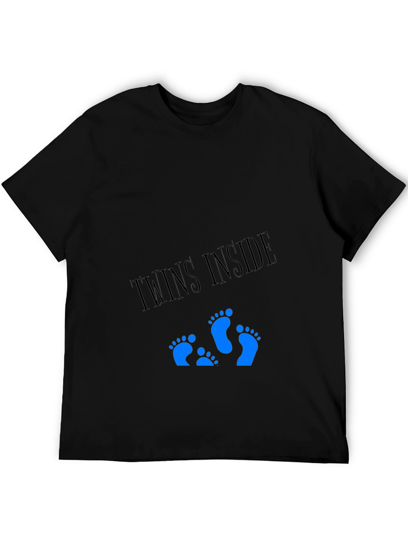 Twins Inside T-Shirt - Expecting Dad Tee