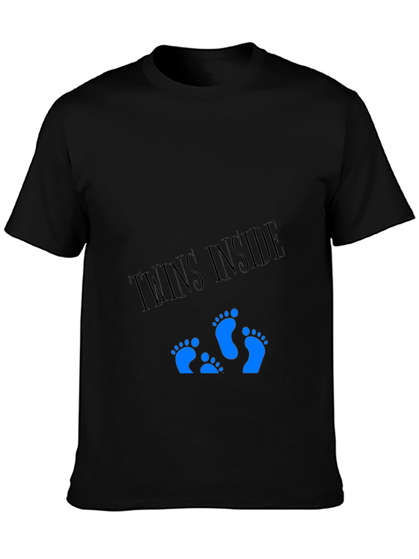 Twins Inside T-Shirt - Expecting Dad Tee