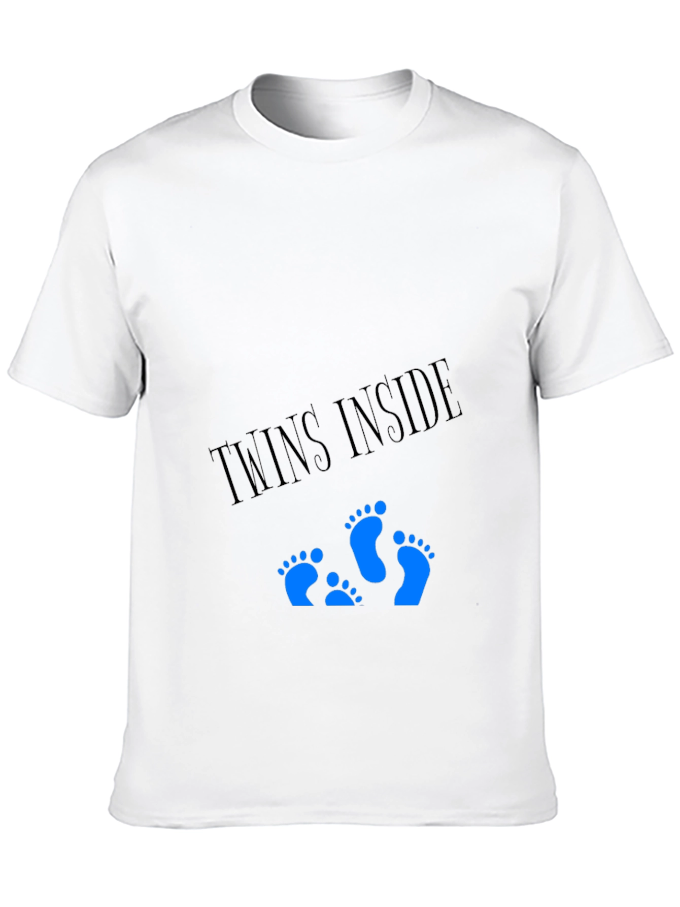 Twins Inside T-Shirt - Expecting Dad Tee