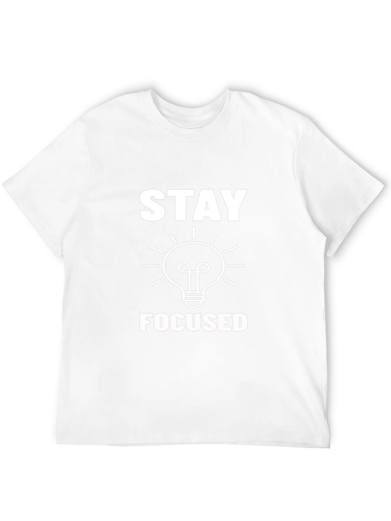 Stay Focused Graphic T-Shirt - Black