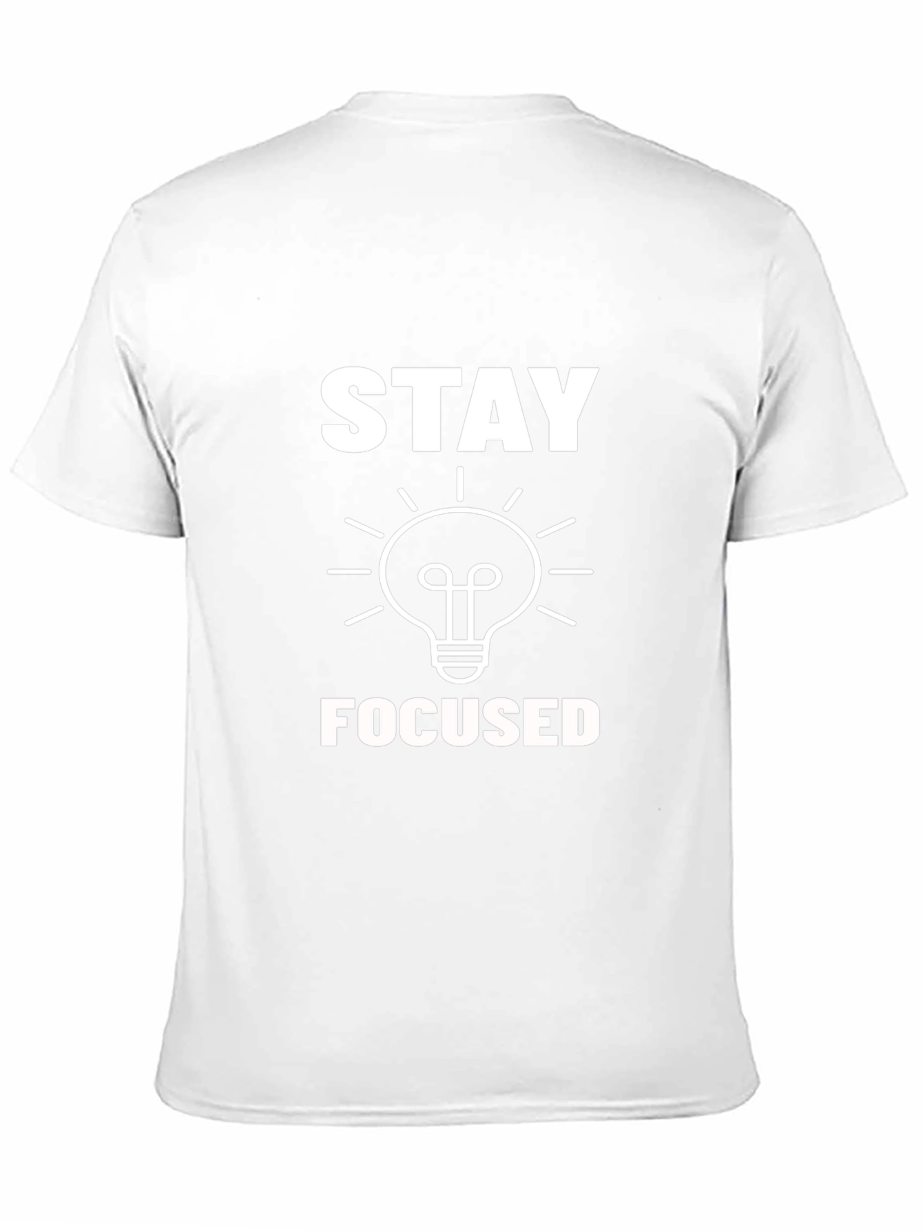 Stay Focused Graphic T-Shirt - Black
